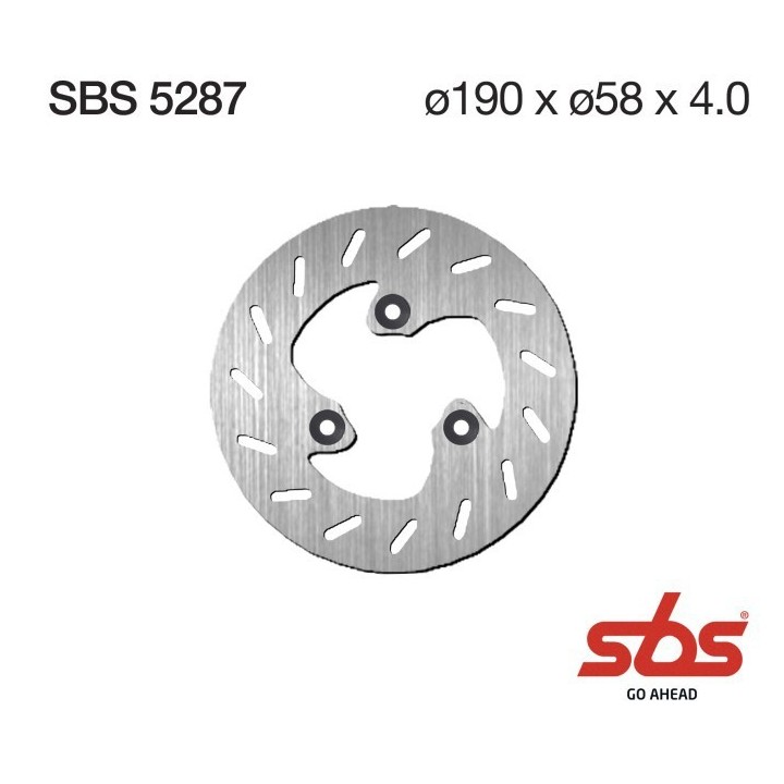 Discos freno SBS Delantero Honda Sky, Bali 50, CPI, Adly 50