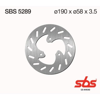 Discos freno SBS Aprilia Gulliver, Mojito, Rally, SR, Gilera