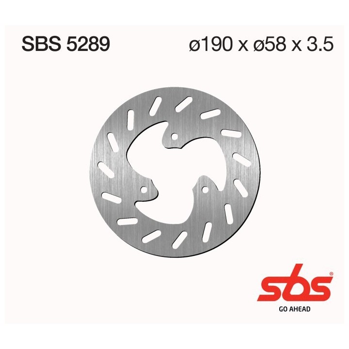 Discos freno SBS Aprilia Gulliver, Mojito, Rally, SR, Gilera