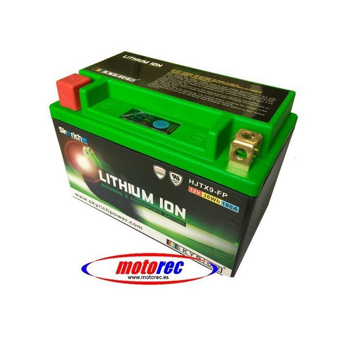 BATERIA LITIO SKYRICH HJTX9-FP
