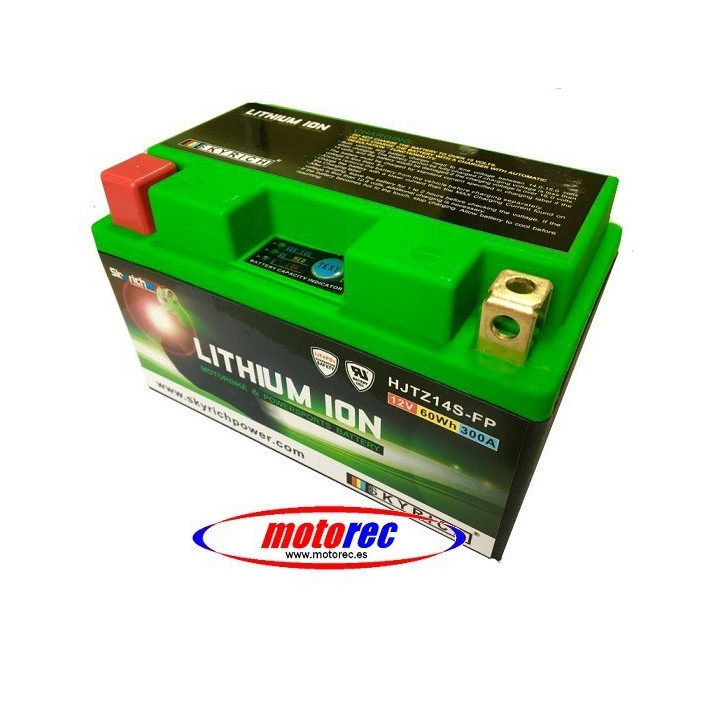 BATERIA LITIO SKYRICH HJTZ14S-FP