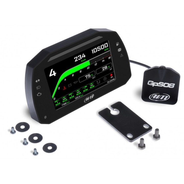 AiM MXK10 Nuevo Dash Plug & Play para Kawasaki ZX-10R
