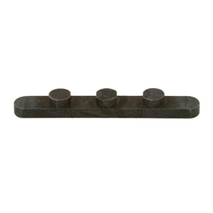Chaveta Eje 50mm 3 pivotes 15mm x 15mm