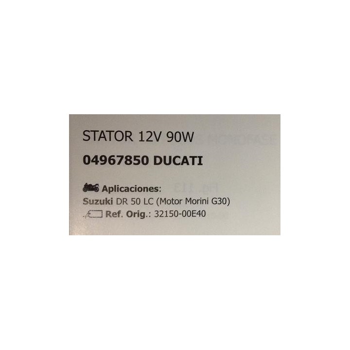 stator suzuki dr 50