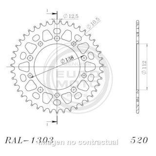 Corona Aluminio Moto