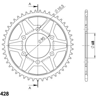 Corona Acero Moto