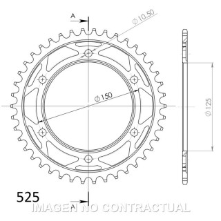 Corona Acero Moto