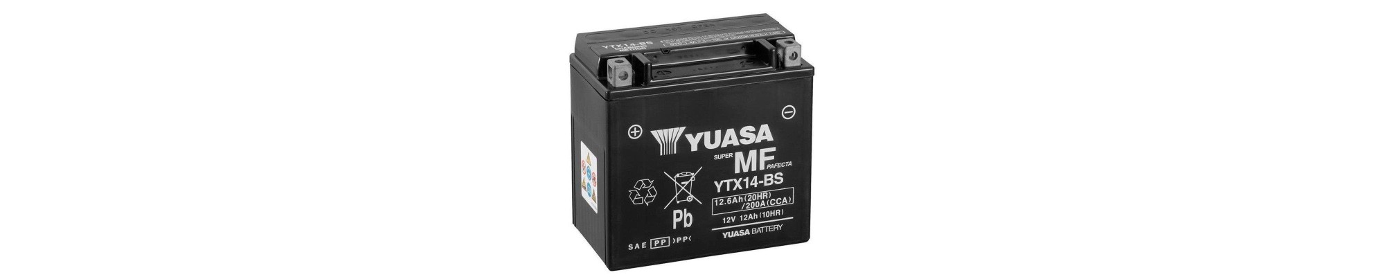 Baterias moto, yuasa, bs, power thunder, litium, litio, furukawa, bosh