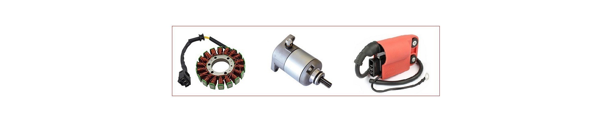 Material electrico moto, regulador, cdi, alternador, arranque